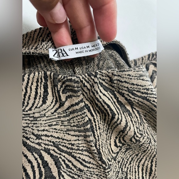 ZARA camel ocsuro pants - Picture 2 of 2